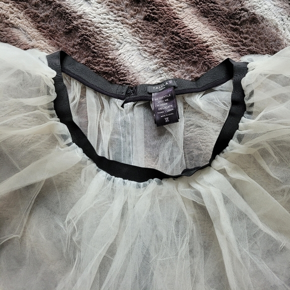 Talula ivory mini tulle ballerina skirt medium - Picture 4 of 5
